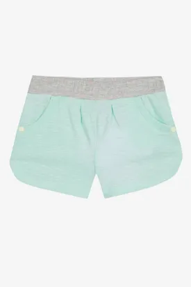 3pommes Celadon Green Baby Girls Shorts