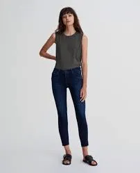 AG JEANS THE SUPER SKINNY LEGGING ANKLE IN CONCORD BLUE