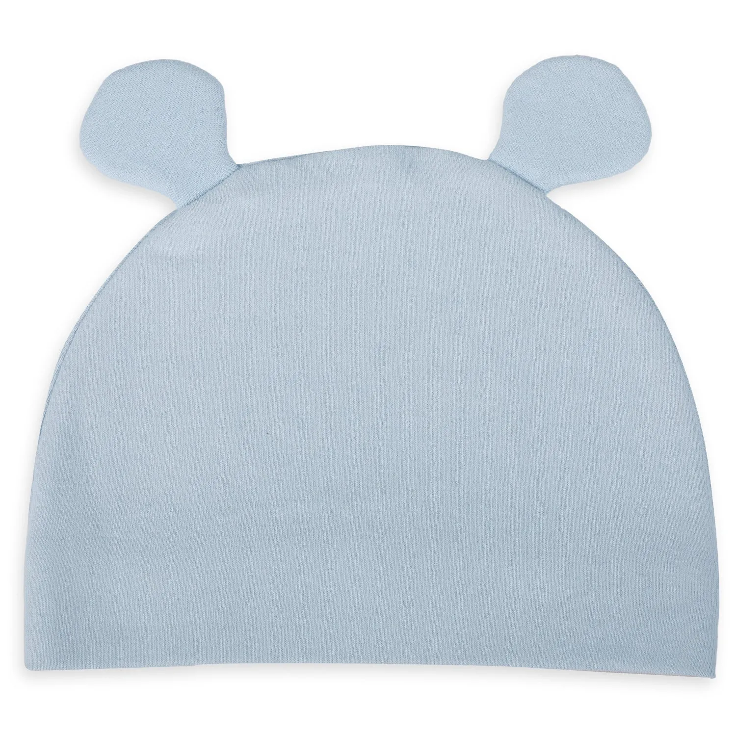 Baby Moo Lazy Snail Organic Soft Cotton Cap - Blue