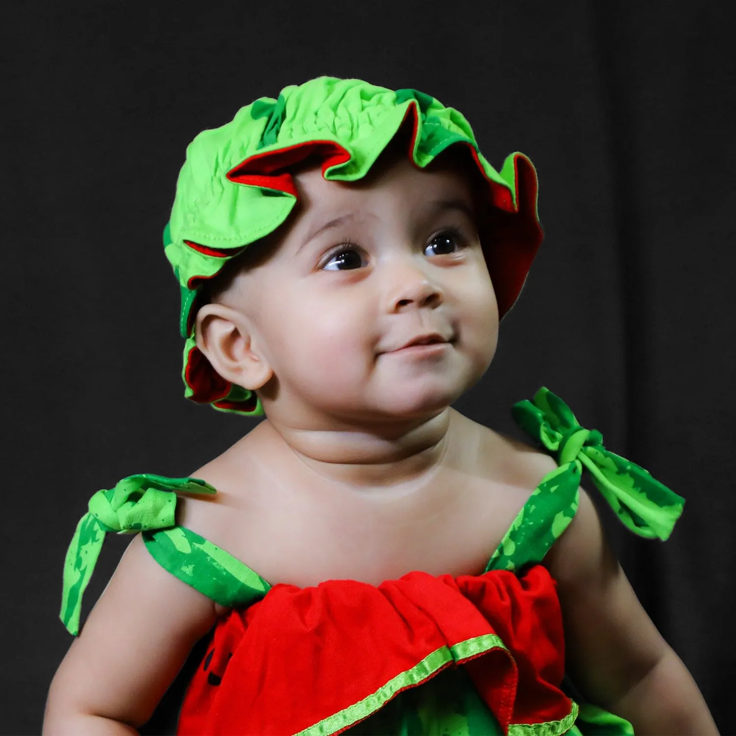 Baby Moo Watermelon Costume Cocomelon Theme Fancy Dress - Green