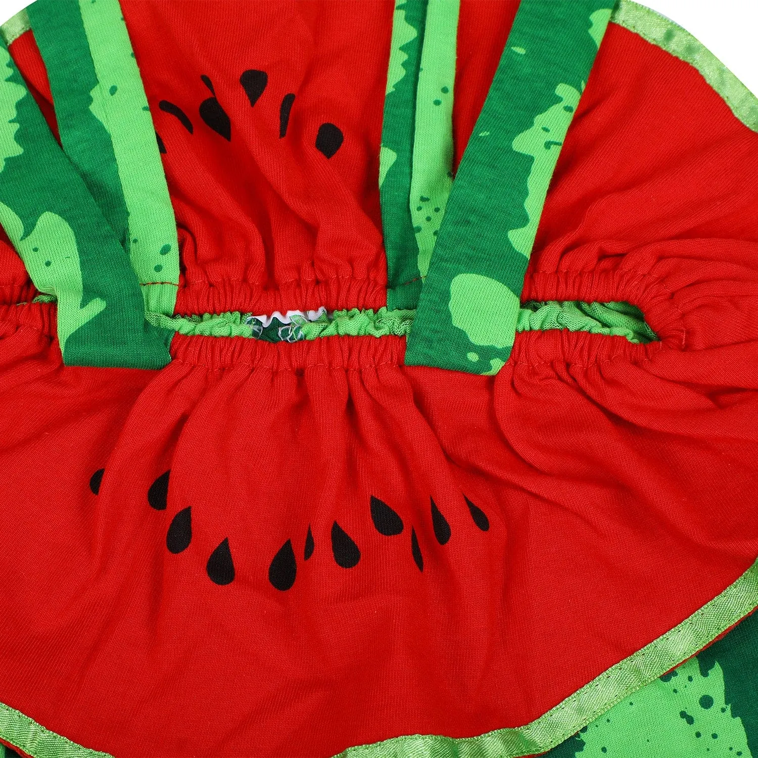 Baby Moo Watermelon Costume Cocomelon Theme Fancy Dress - Green