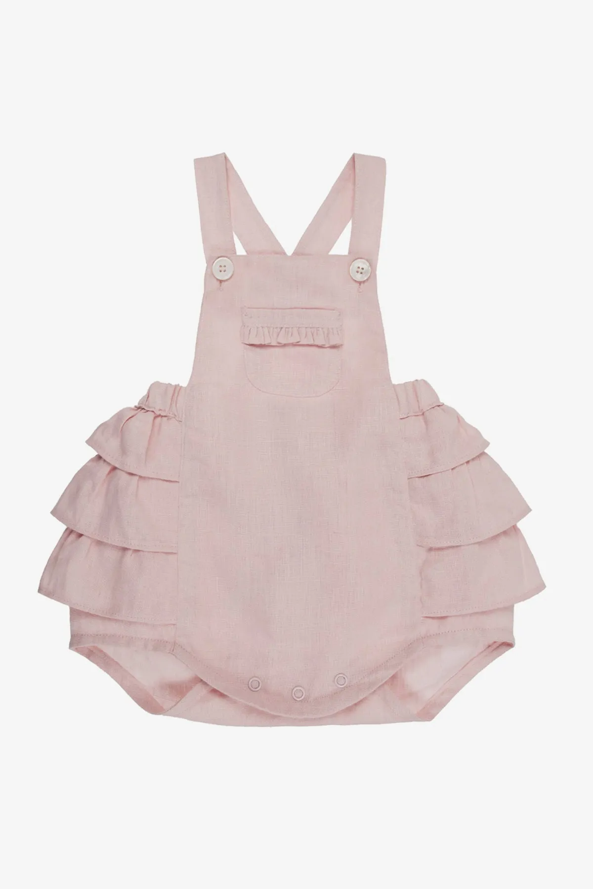 Babycottons Ruffle Baby Girls Romper