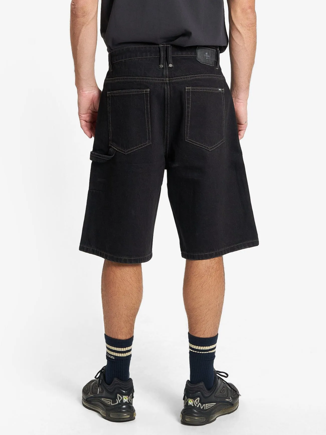 Big Slacker Denim Short - Black Rinse