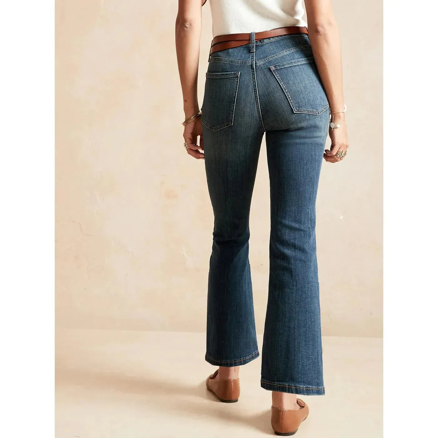 BR High Rise Boot Cut Jeans