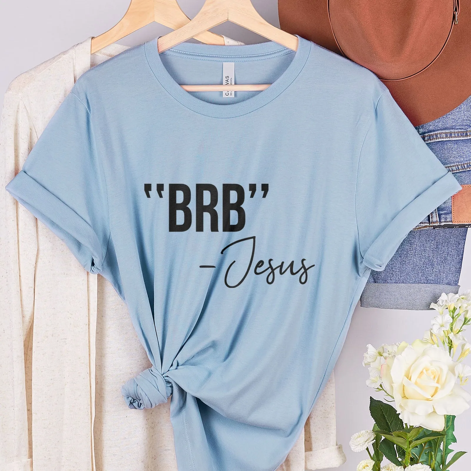 BRB Tee Shirts For Women - Christian Shirts for Women - Religious Tee Shirts