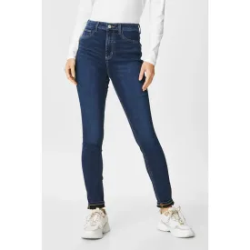 CA Skinny Blue Curvy Jeans