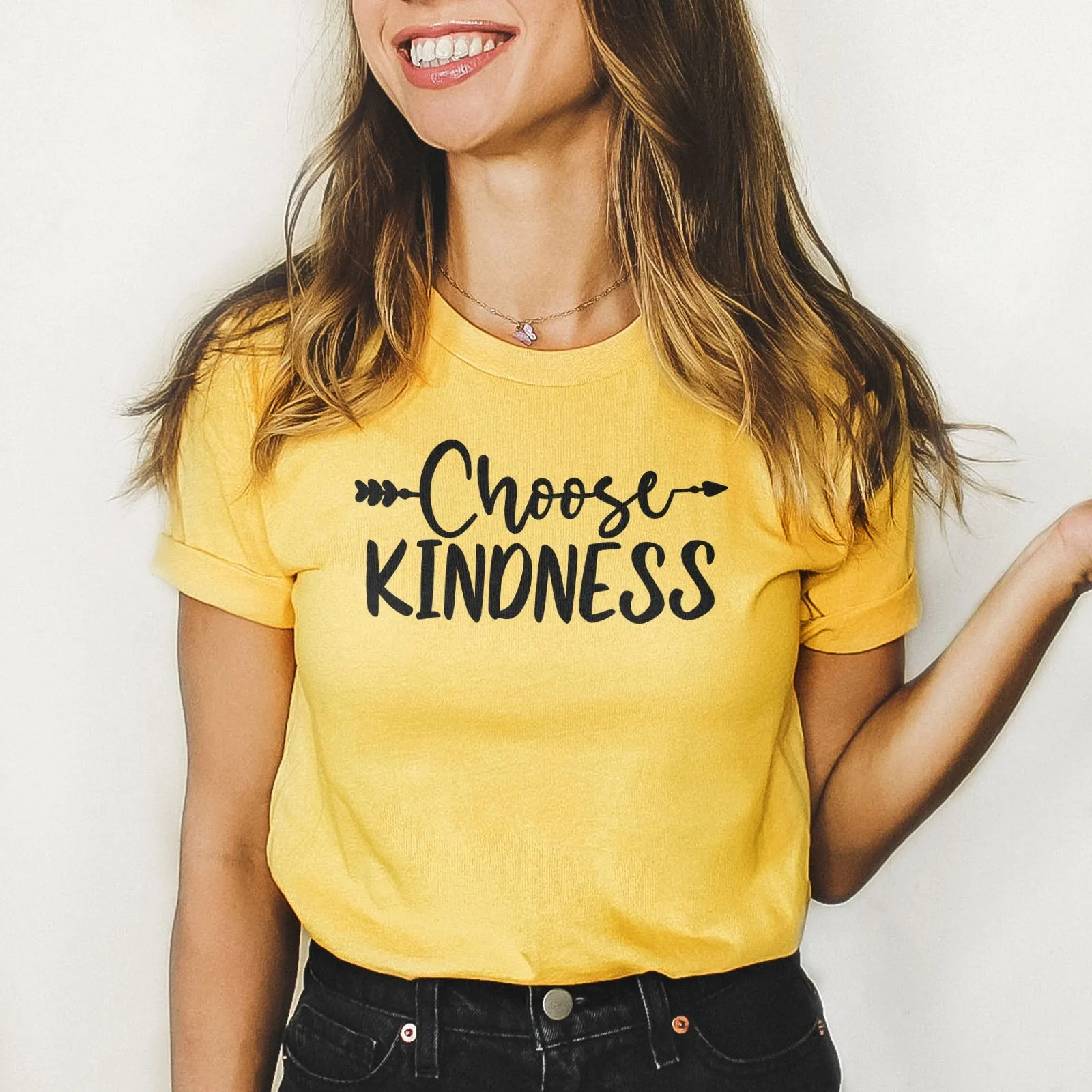 Choose Kindness Tee Shirts For Women - Christian Shirts for Women - Religious Tee Shirts