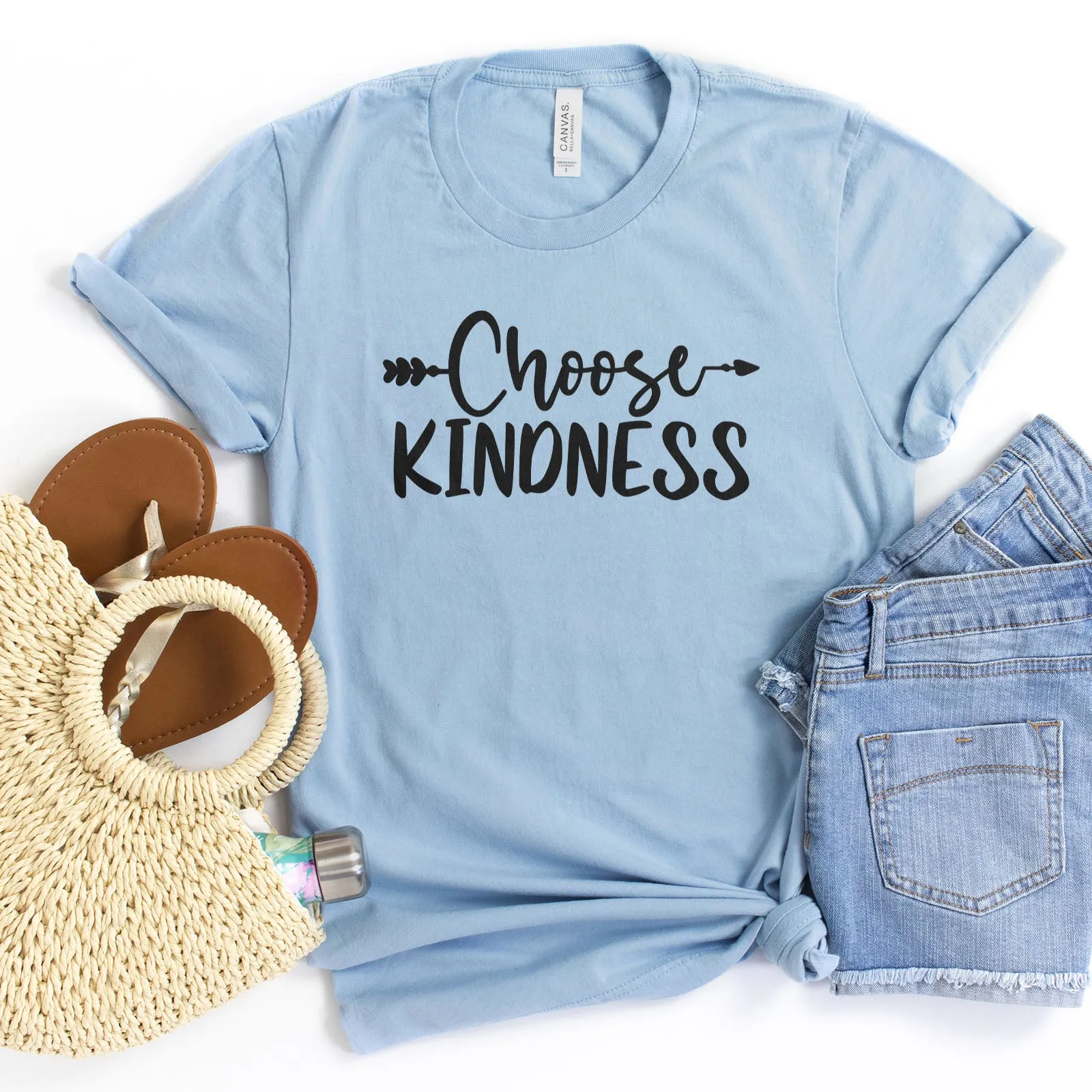 Choose Kindness Tee Shirts For Women - Christian Shirts for Women - Religious Tee Shirts