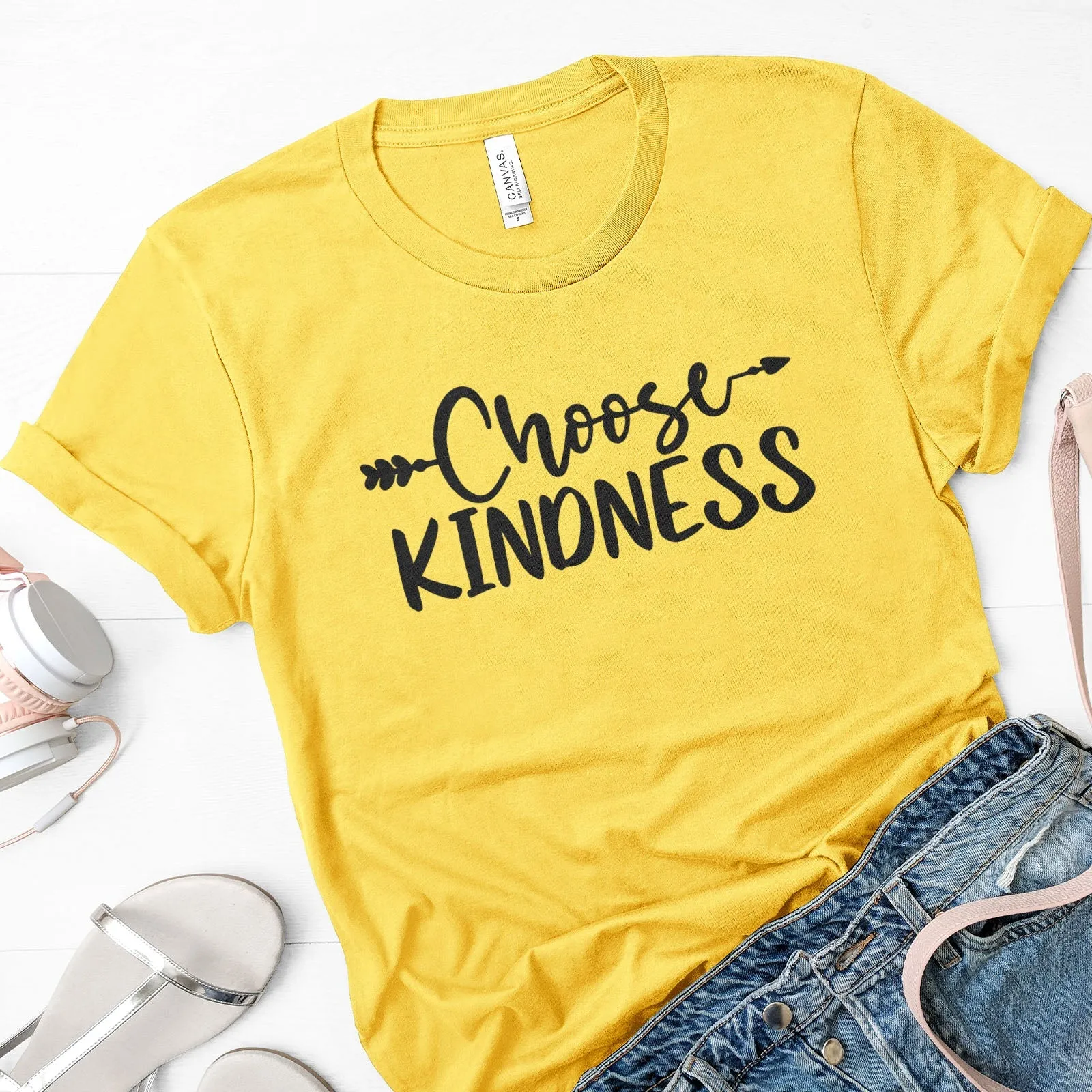 Choose Kindness Tee Shirts For Women - Christian Shirts for Women - Religious Tee Shirts