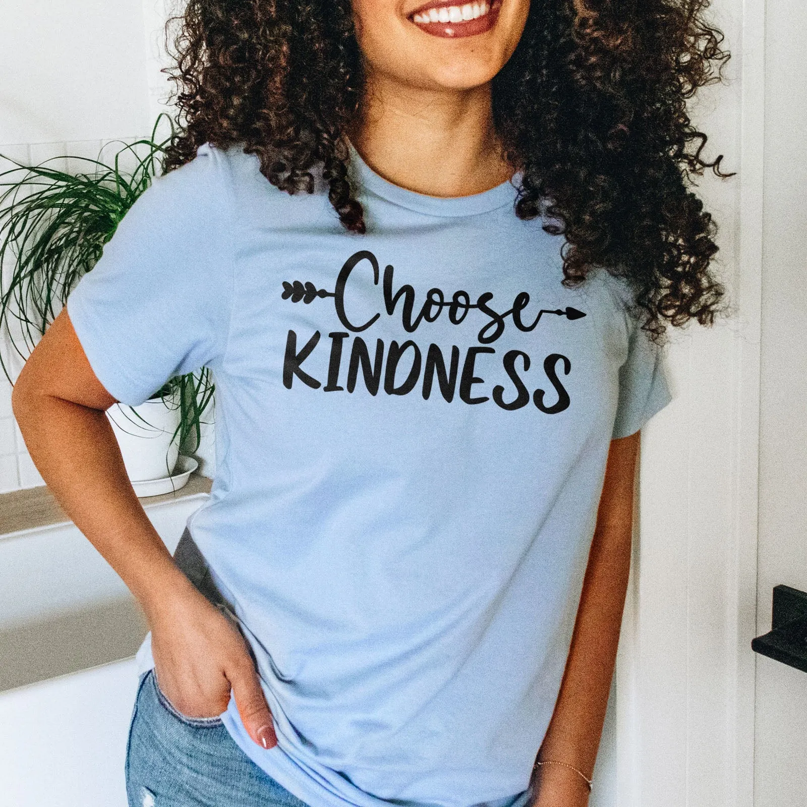 Choose Kindness Tee Shirts For Women - Christian Shirts for Women - Religious Tee Shirts