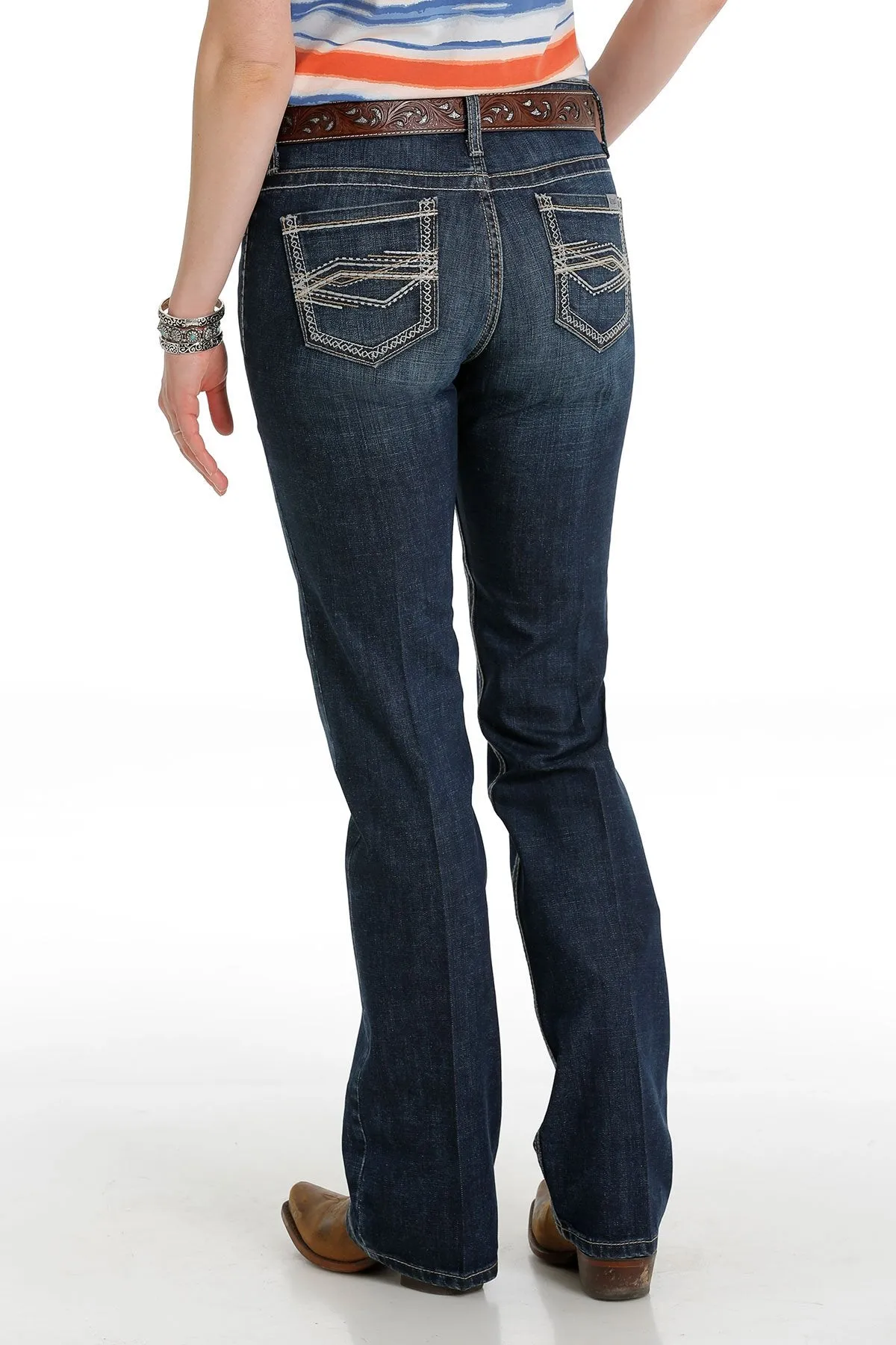 Cruel Denim Ladies Hannah Slim Fit Jean - Dark Stonewash - CB71154071