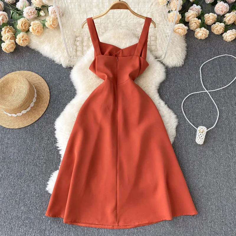 Cute A line short dress fashion dress     S358