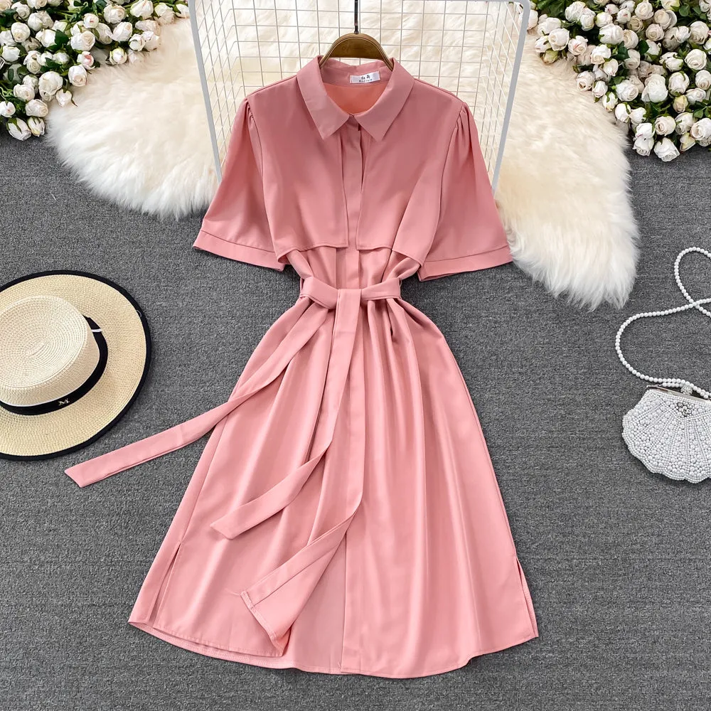 Cute chiffon short dress A line fashion dress     S440