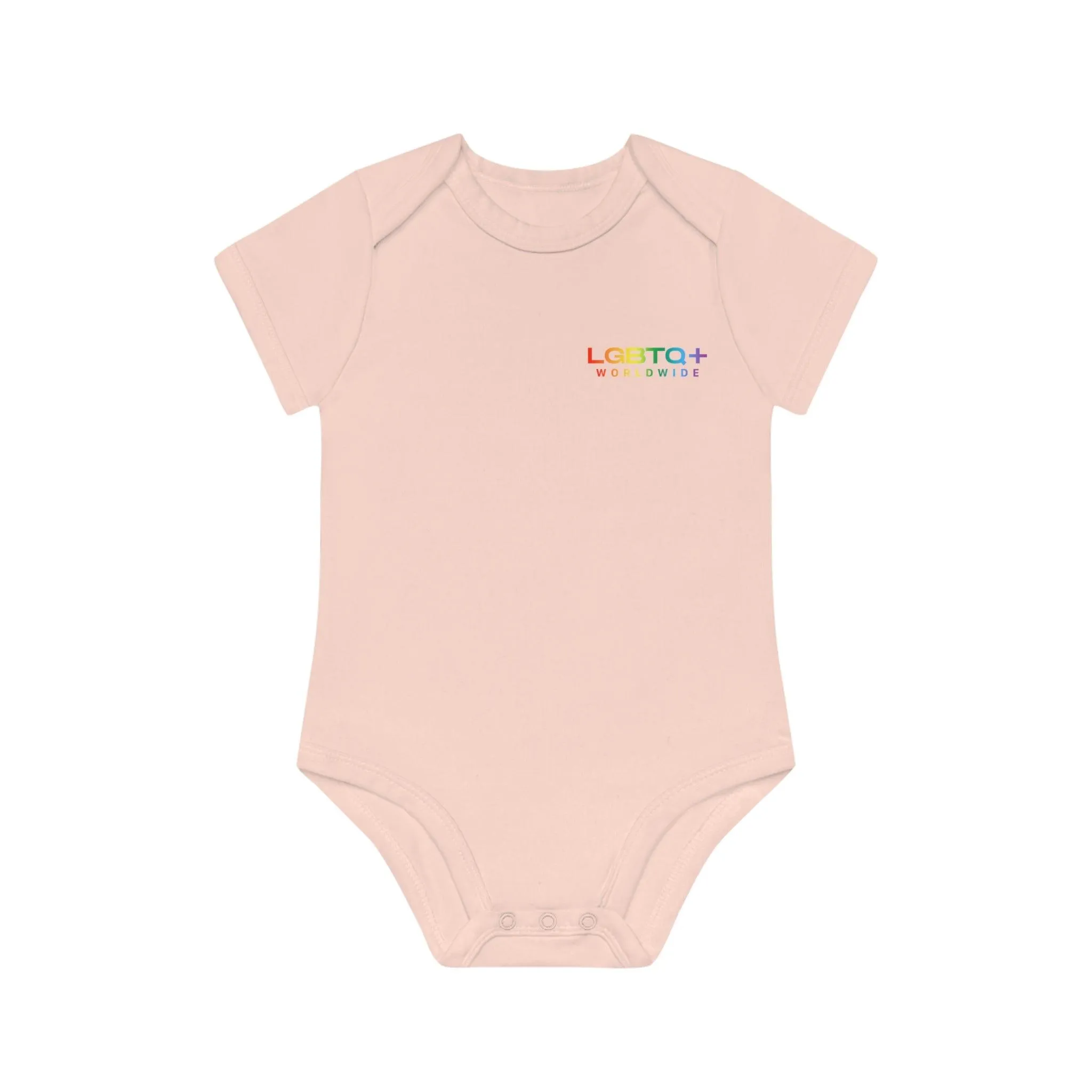 ,,EARTH" Baby Organic Short Sleeve Bodysuit