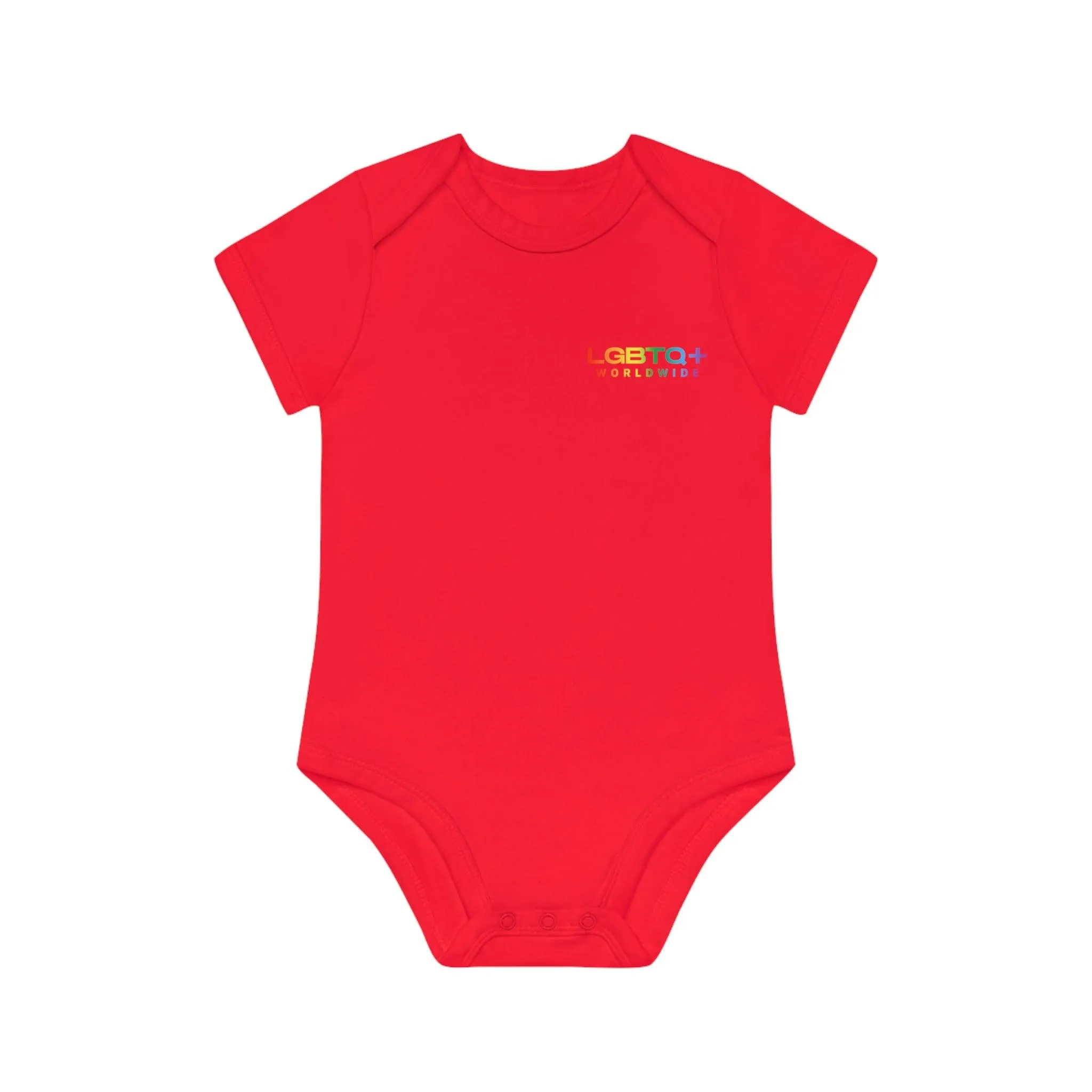 ,,EARTH" Baby Organic Short Sleeve Bodysuit