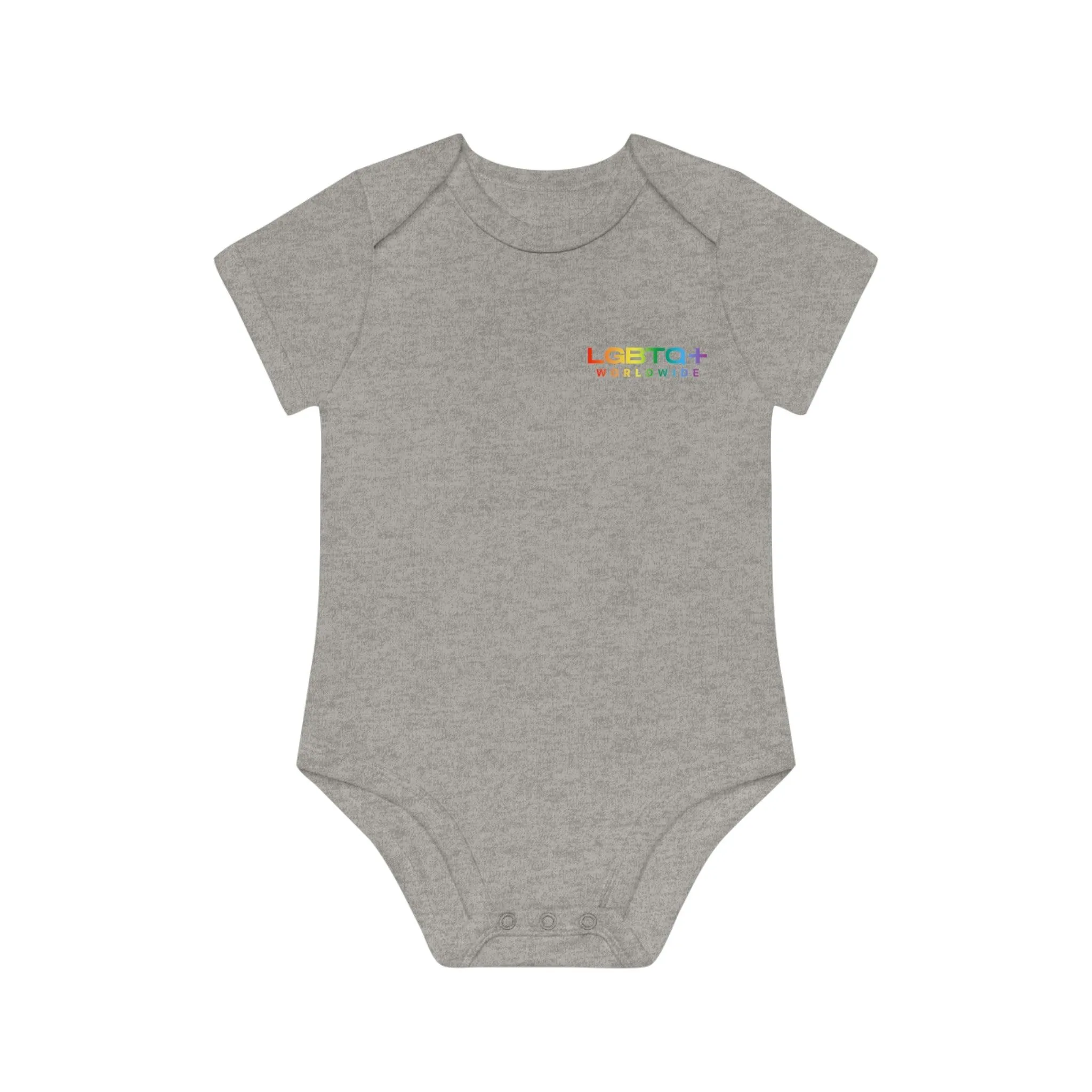 ,,EARTH" Baby Organic Short Sleeve Bodysuit