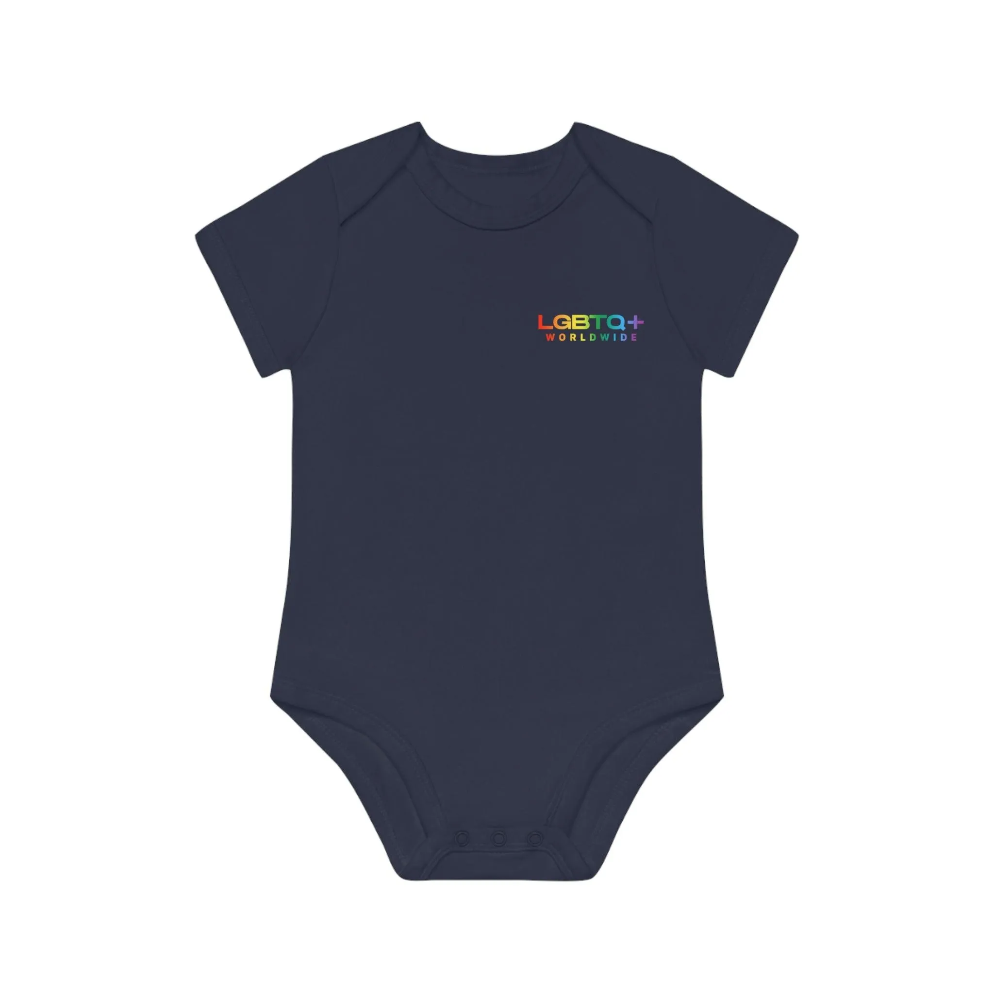 ,,ELEPHANT" Baby Organic Short Sleeve Bodysuit