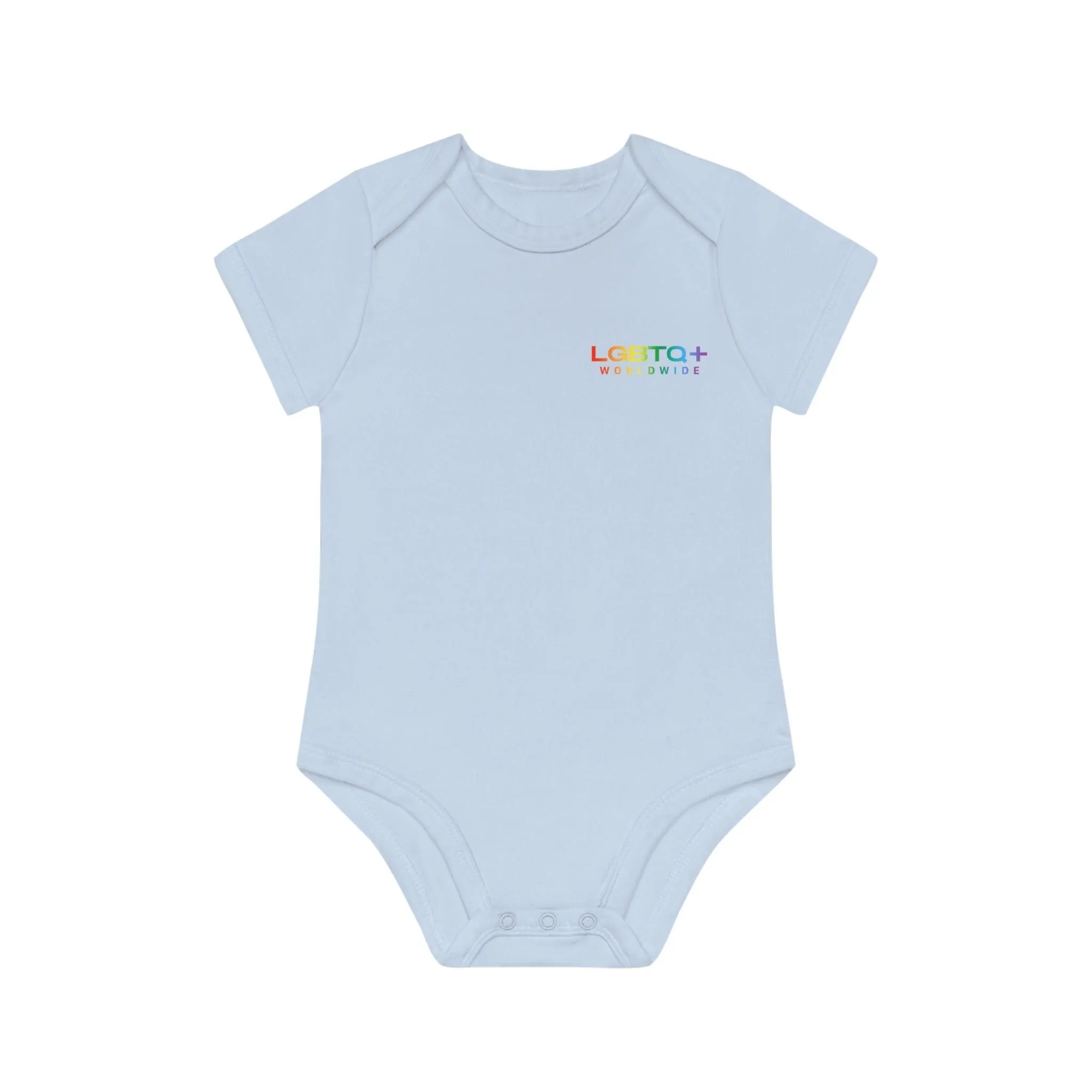 ,,ELEPHANT" Baby Organic Short Sleeve Bodysuit