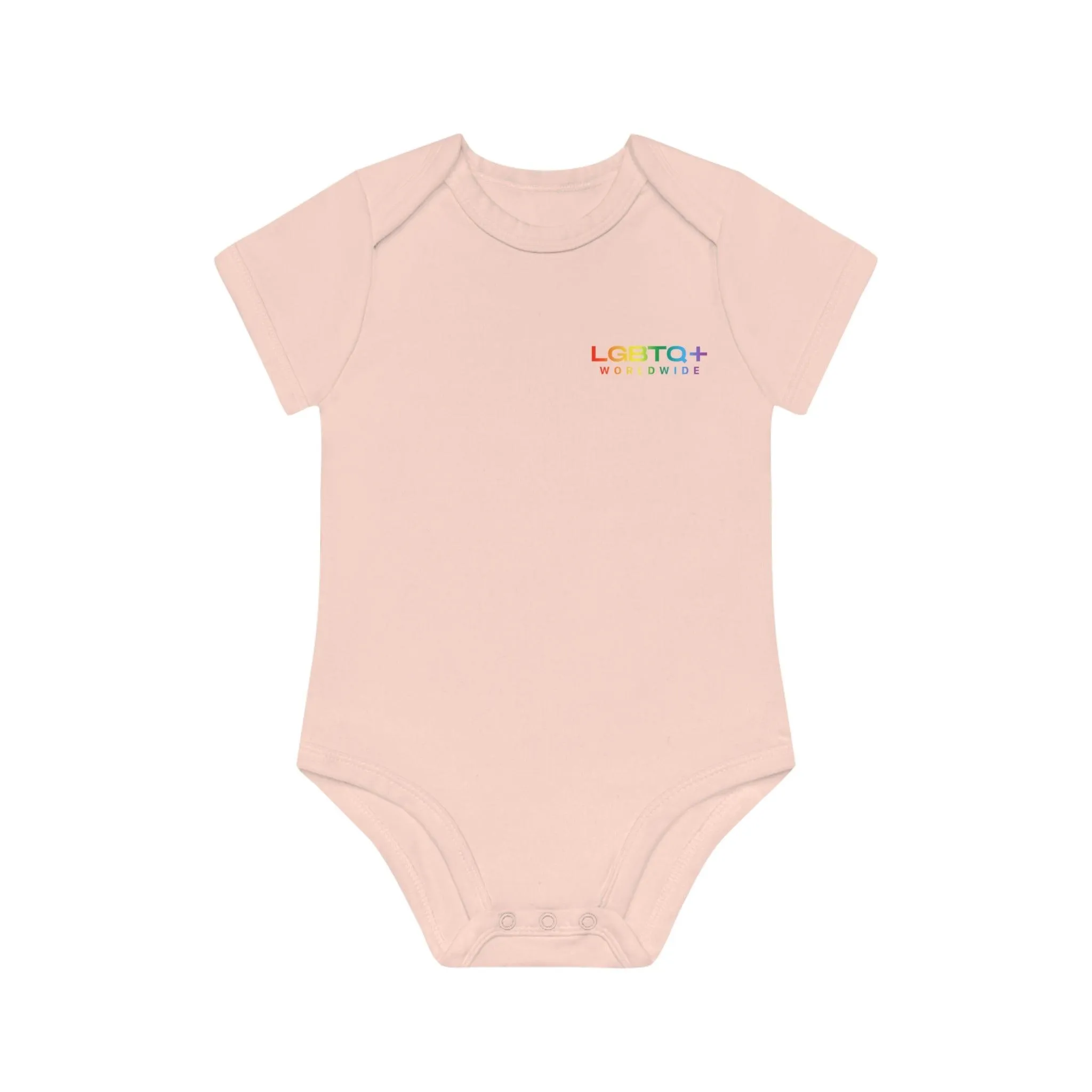 ,,ELEPHANT" Baby Organic Short Sleeve Bodysuit