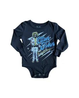 Elton John Rocketman Onesie Jet Black