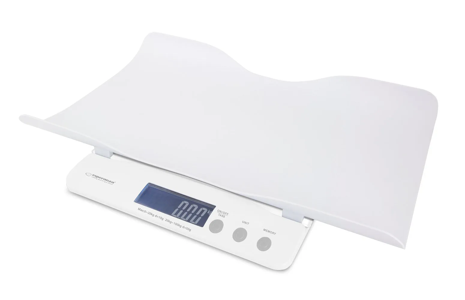 Esperanza Ebs017 Children's Scales For Infants 2In1 White