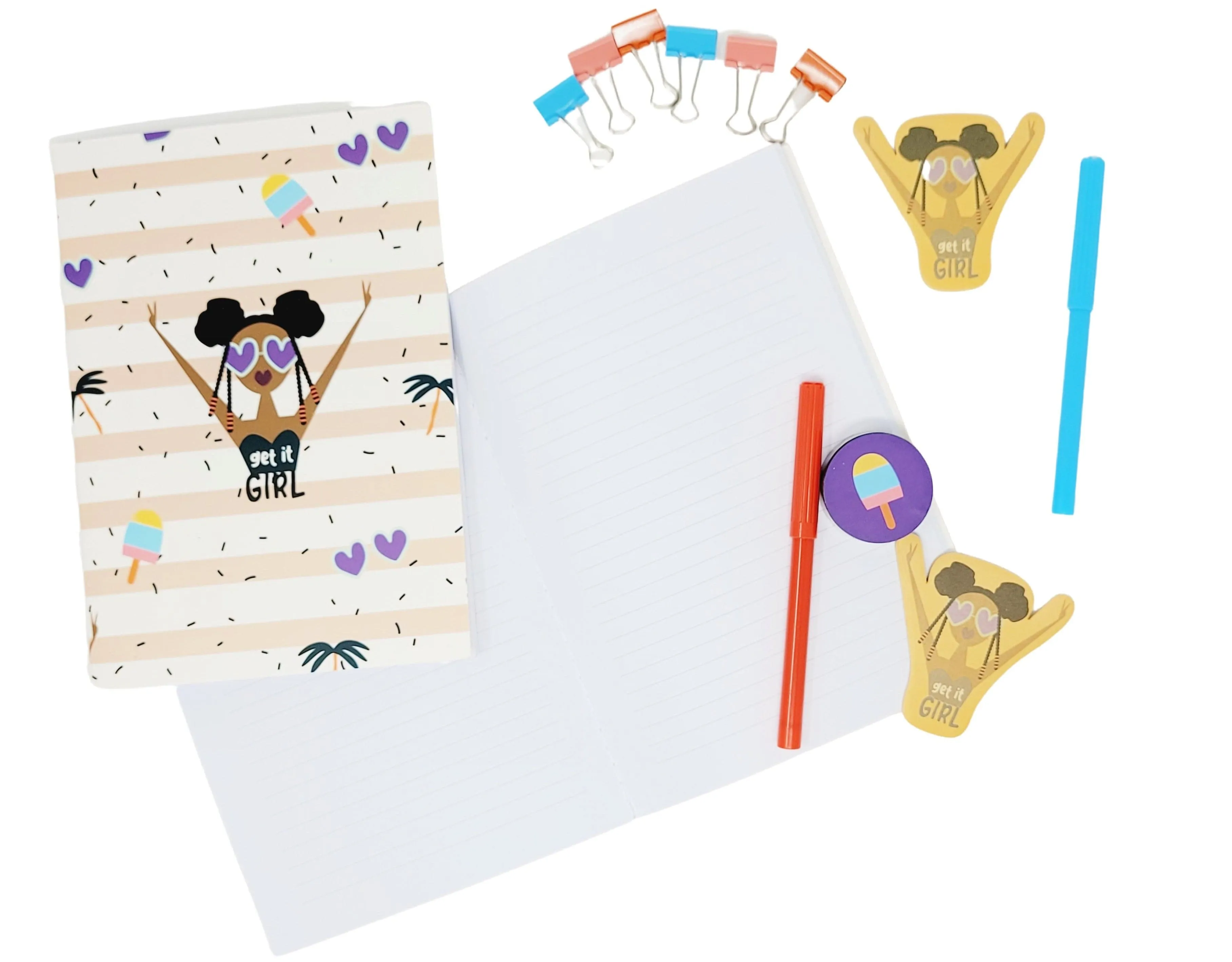 Get It Girl Stationery Set