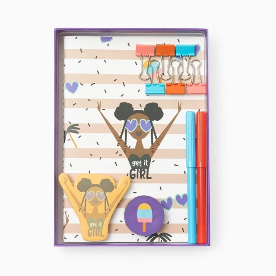 Get It Girl Stationery Set