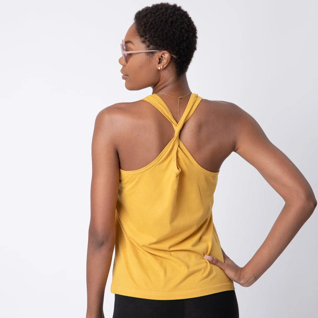 Get It Girl Twist Back Tank (Youth & Adult)