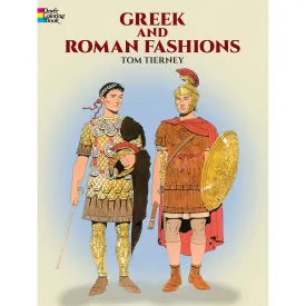 Greek and Roman Fashions Coloring Book