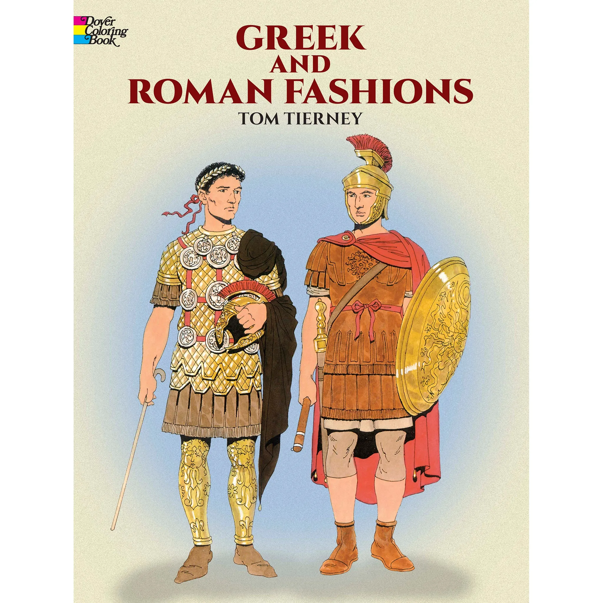 Greek and Roman Fashions Coloring Book