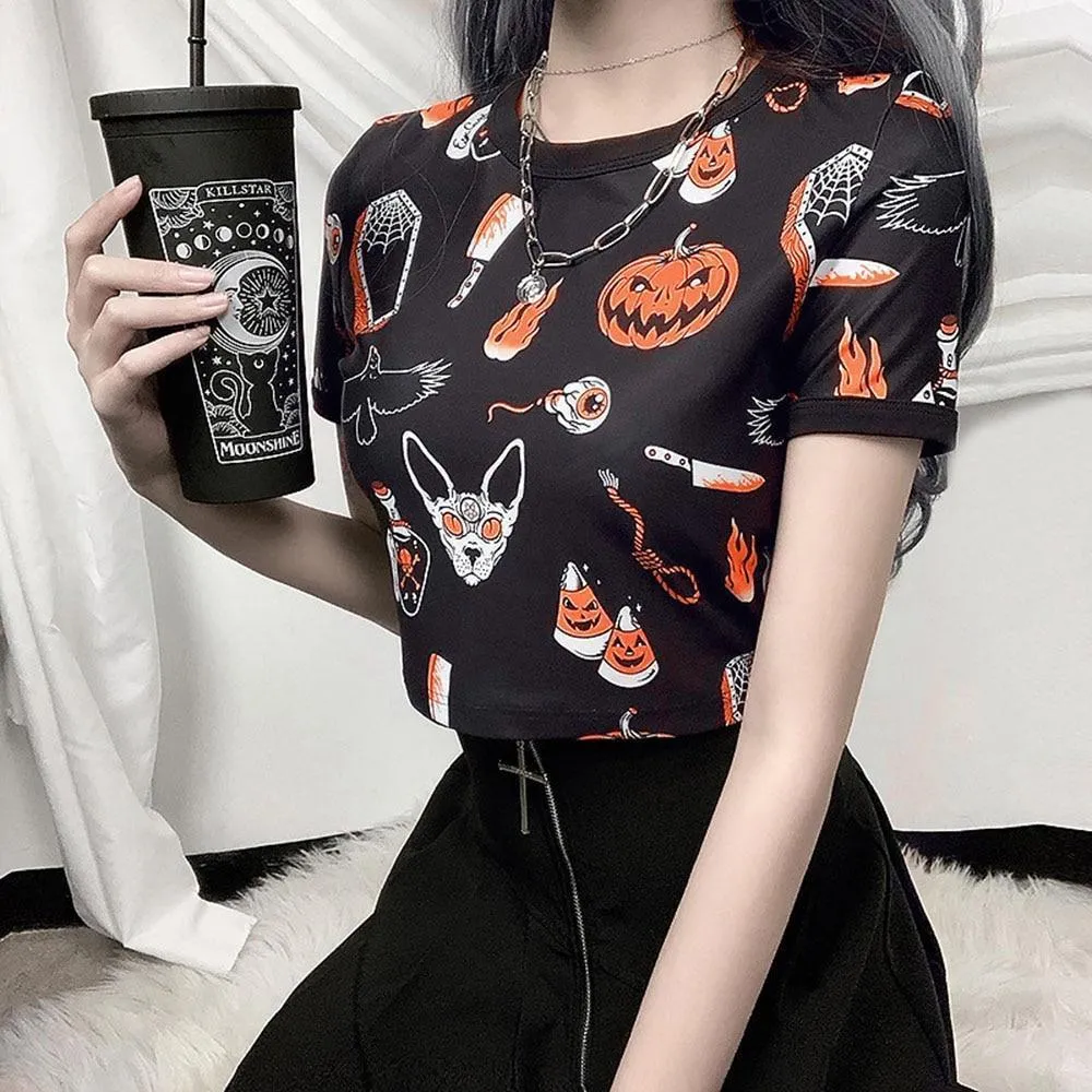 Halloween Print Shirt