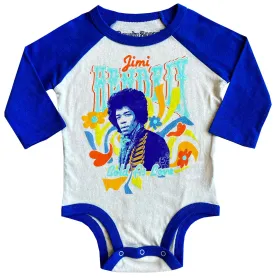 Jimi Hendrix Recycled Raglan Onesie