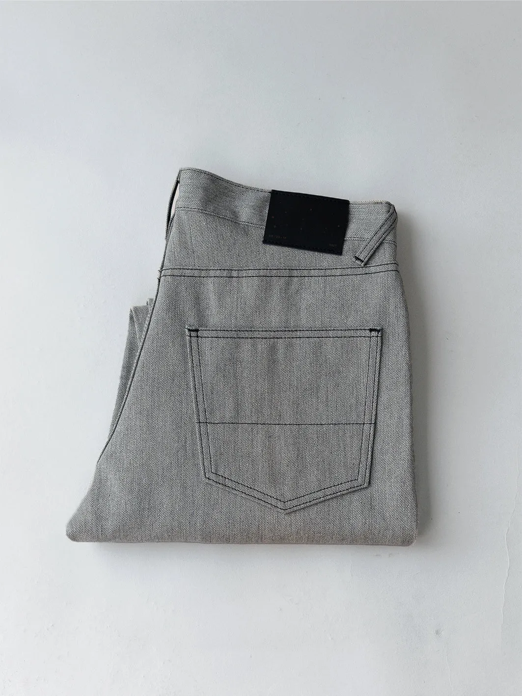 Men Japanese Heather Grey Selvedge