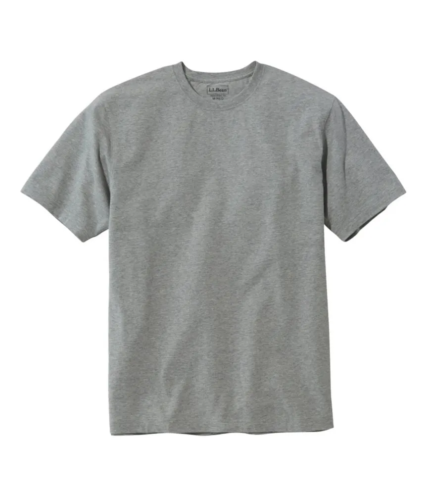 Men's Carefree Unshrinkable Tee, Traditional Fit Short-Sleeve