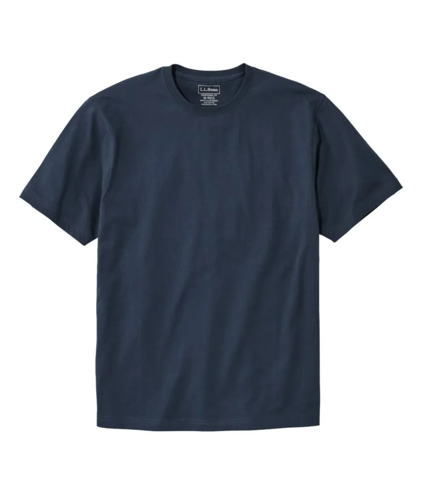 Men's Carefree Unshrinkable Tee, Traditional Fit Short-Sleeve