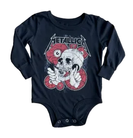 Metallica concert Skull LS Onesie