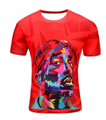 New Fashion 3D Printed Men T-shirt