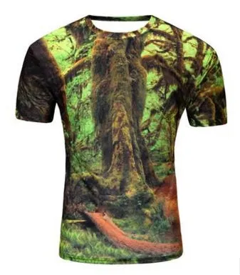 New Fashion 3D Printed Men T-shirt