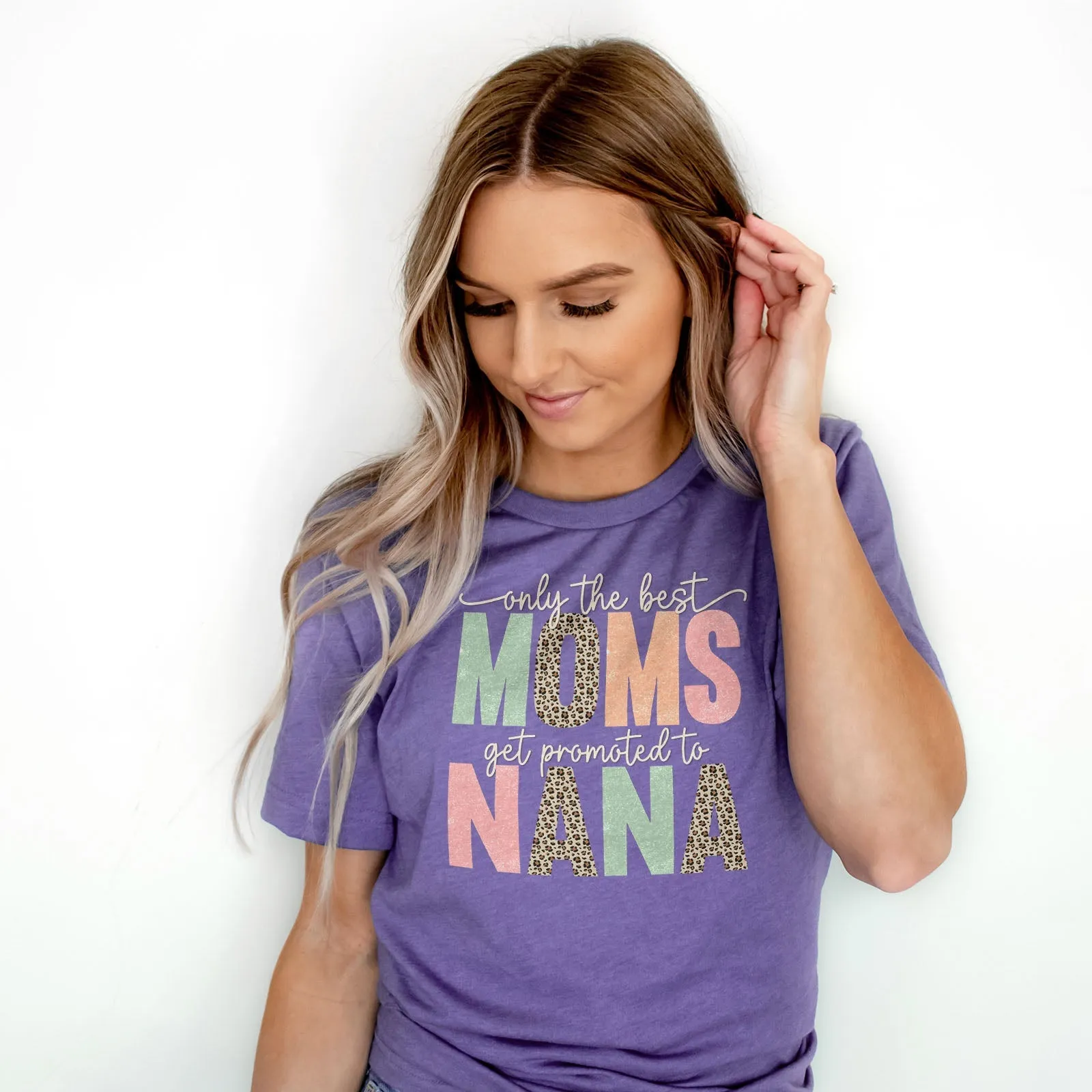 Only The Best Moms Get Promoted Tee Shirts For Women - Christian Shirts for Women - Religious Tee Shirts