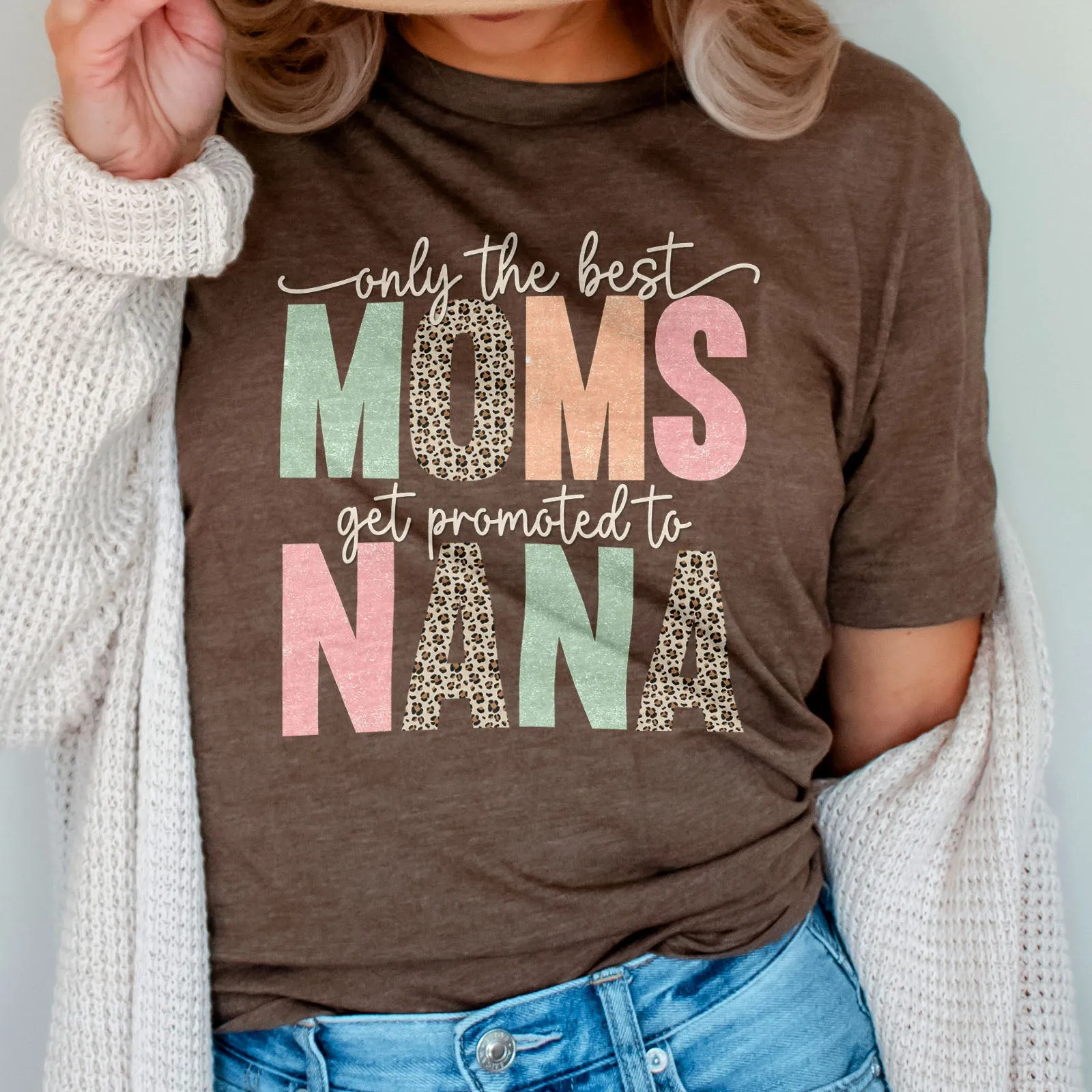 Only The Best Moms Get Promoted Tee Shirts For Women - Christian Shirts for Women - Religious Tee Shirts