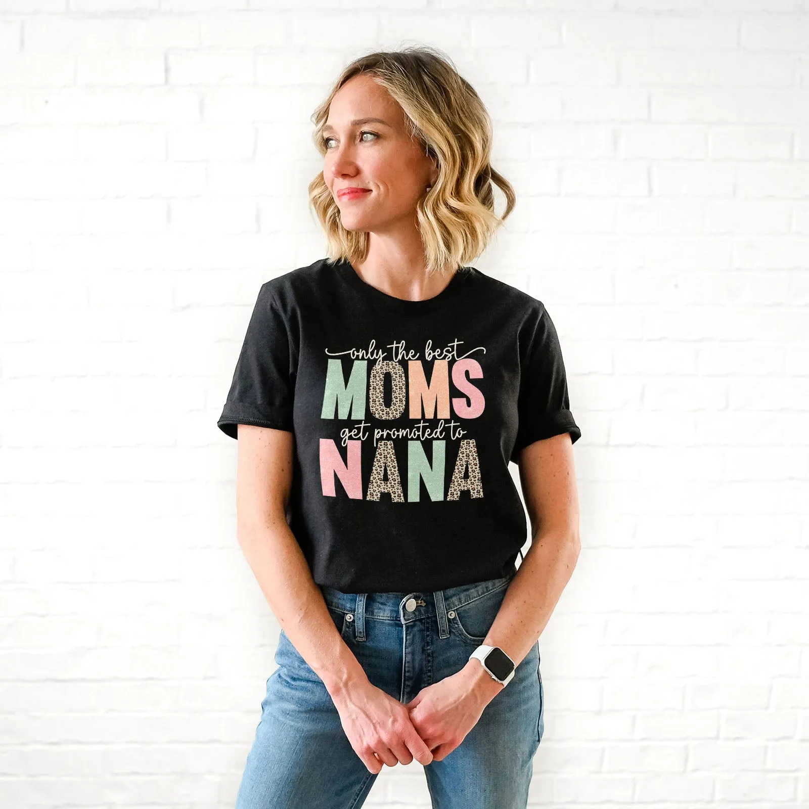 Only The Best Moms Get Promoted Tee Shirts For Women - Christian Shirts for Women - Religious Tee Shirts