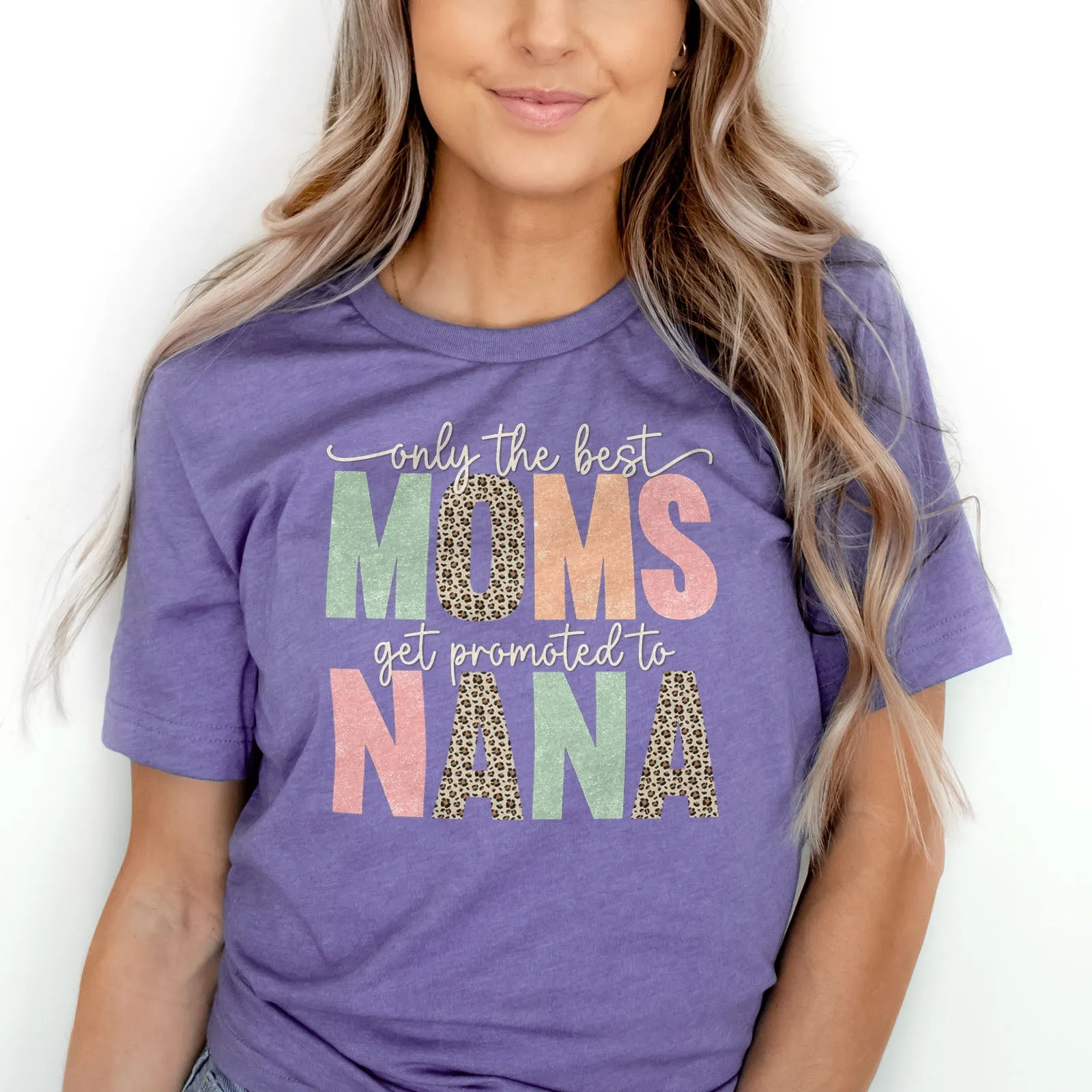 Only The Best Moms Get Promoted Tee Shirts For Women - Christian Shirts for Women - Religious Tee Shirts