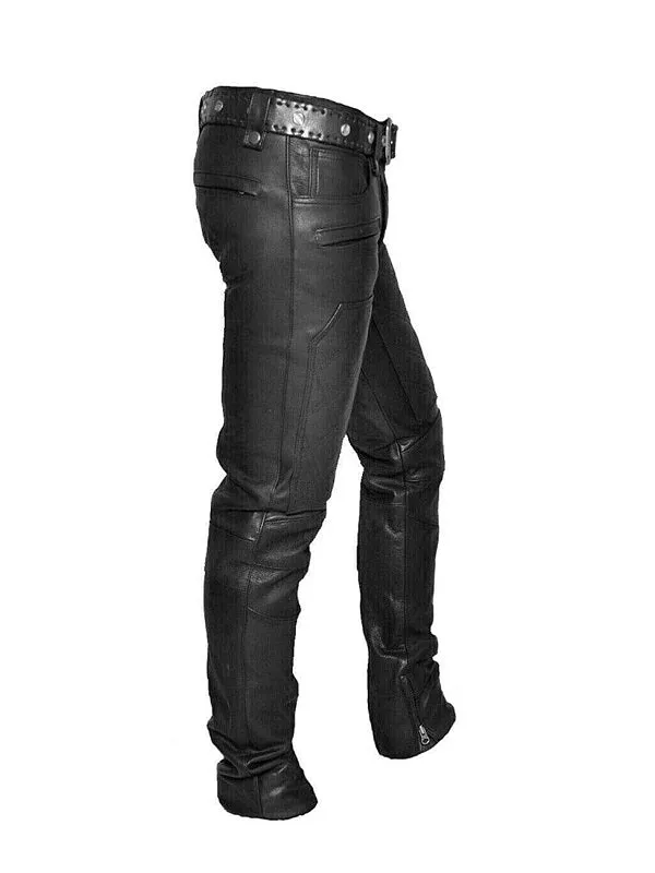 Original Quilted Leather Pants