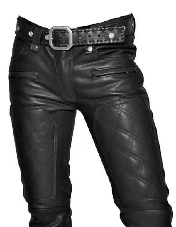 Original Quilted Leather Pants