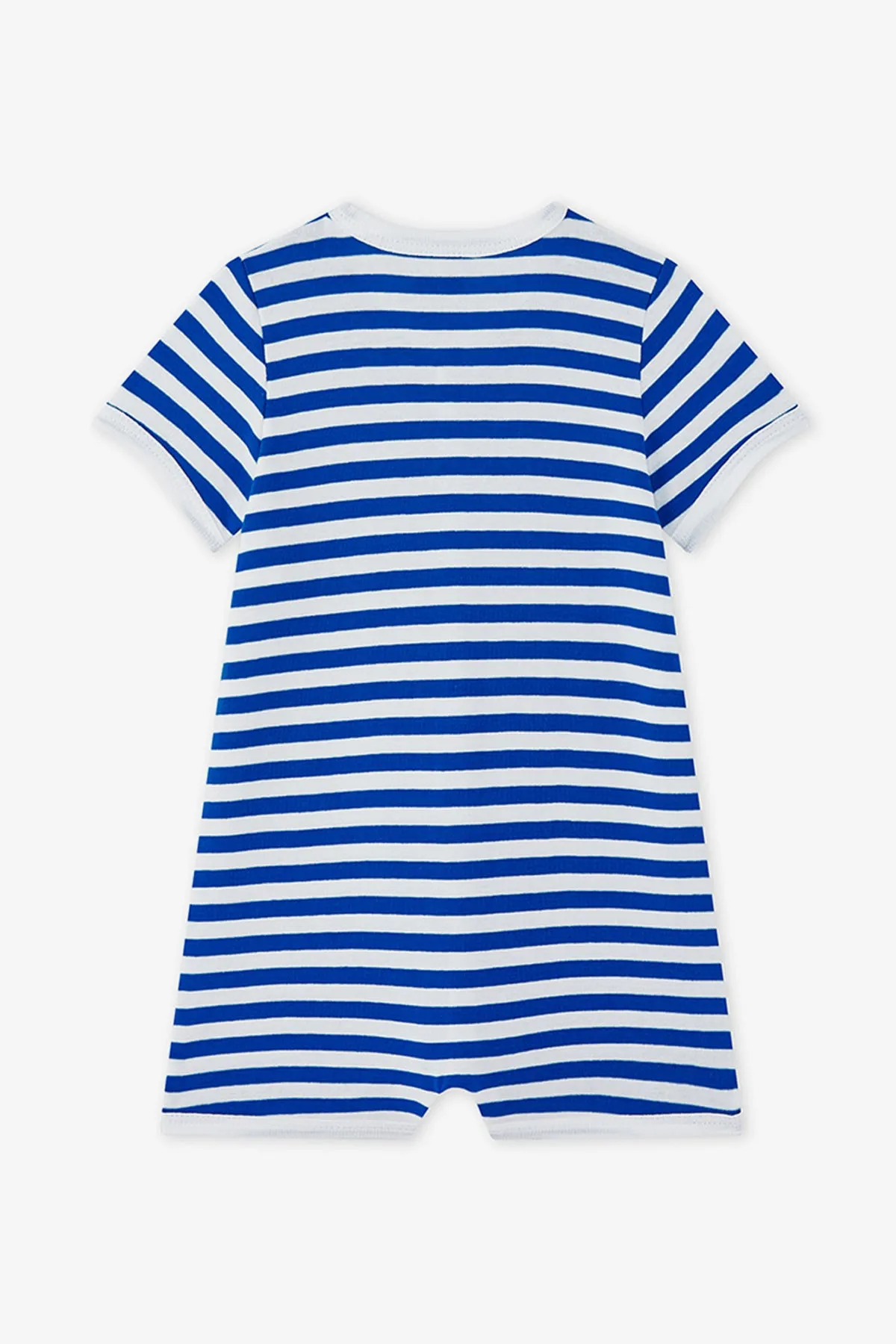 Petit Bateau Blue Stripe Romper