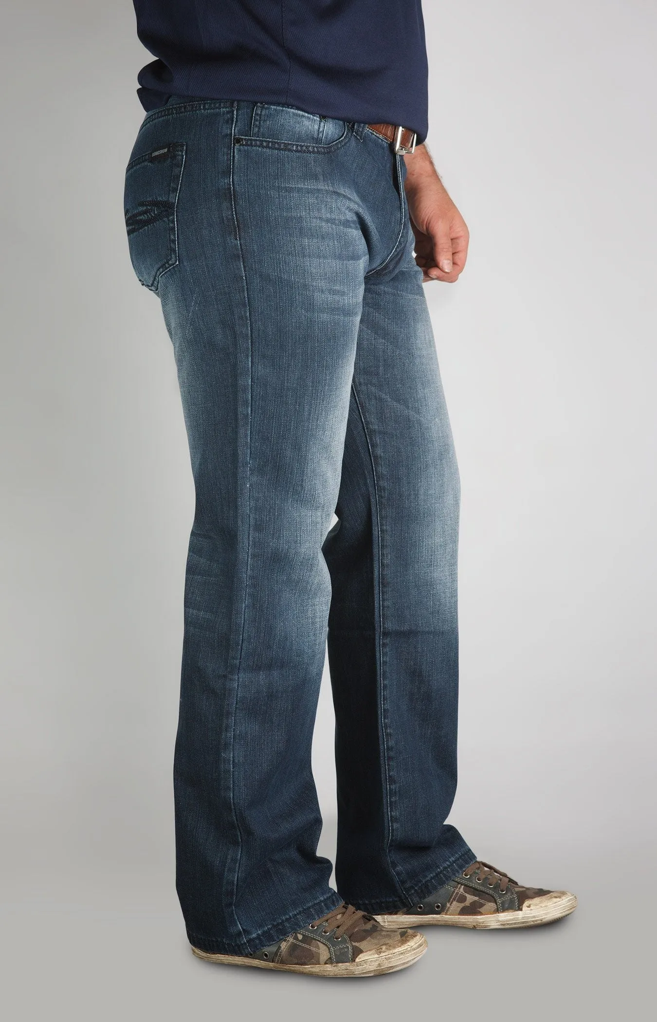 Quadasaurous - Medium Dark Wash