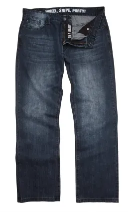 Quadasaurous - Medium Dark Wash