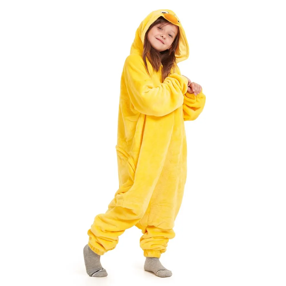 Snuggs Kids Blanket Onesie Duck