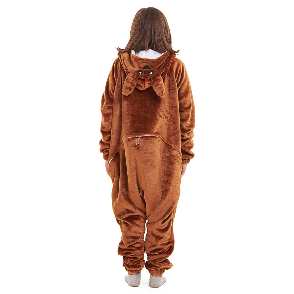 Snuggs Kids Blanket Onesie kangaroo