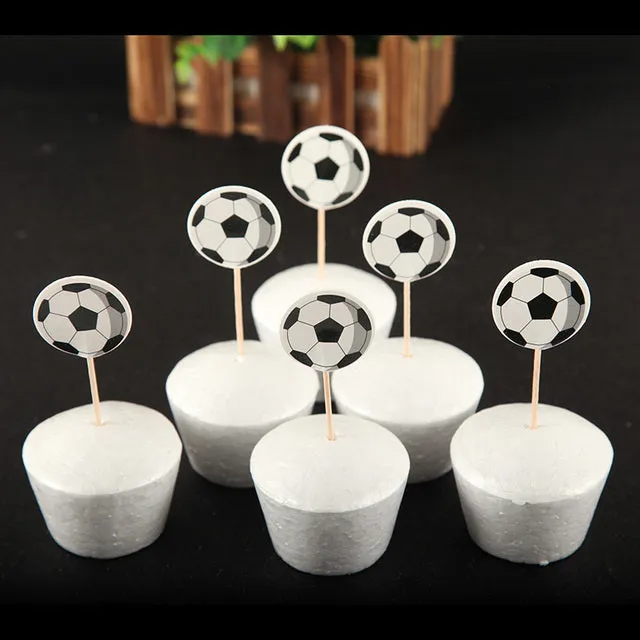 Soccer Football Kids Boy Birthday Party Decoration Cup Plate Napkin Banner Hat Straw Loot bag Tablecloth Party Supplies Set